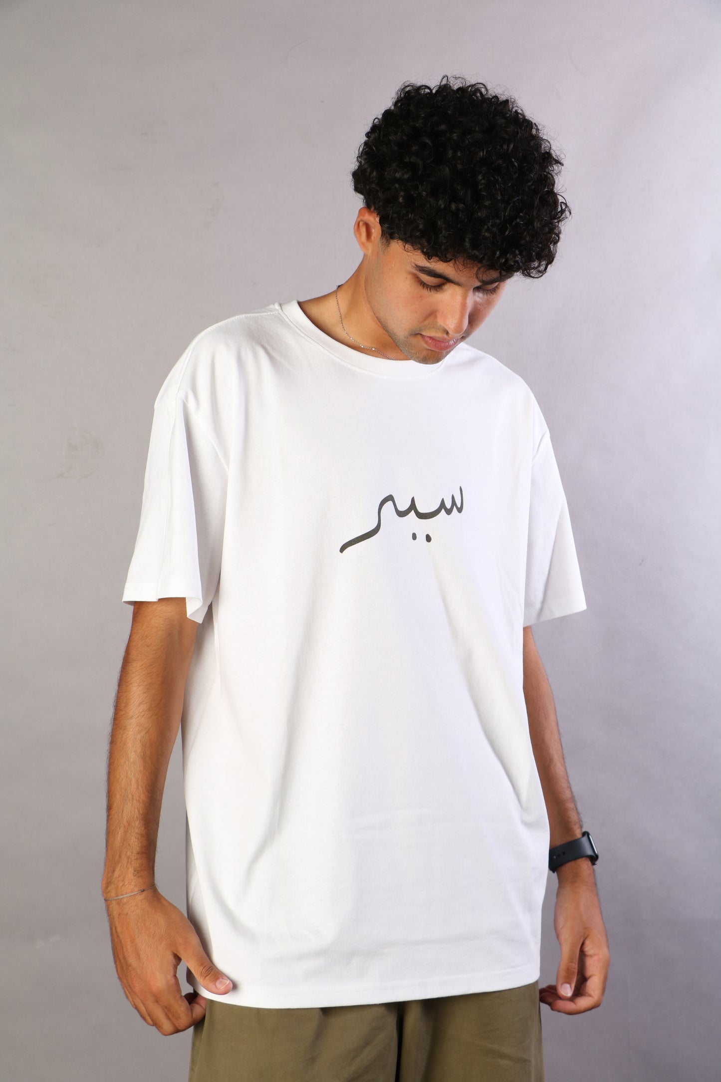 Siir Heavy Oversized t-shirt Blanc